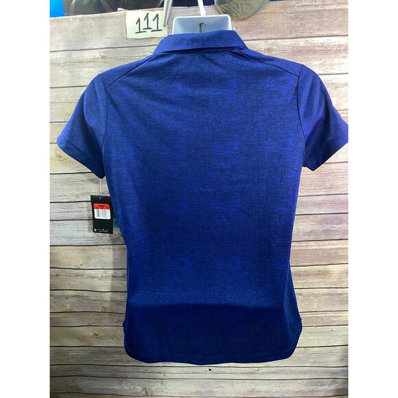 Nike Golf Dri-FIT Women’s Polo Blue Short Sleeve Size Large Waterstone Financial - Picture 2 of 9